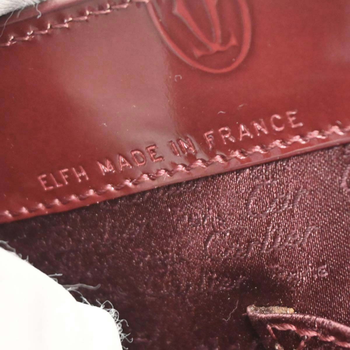 cartier Happy Birthday Handbag Patent Leather