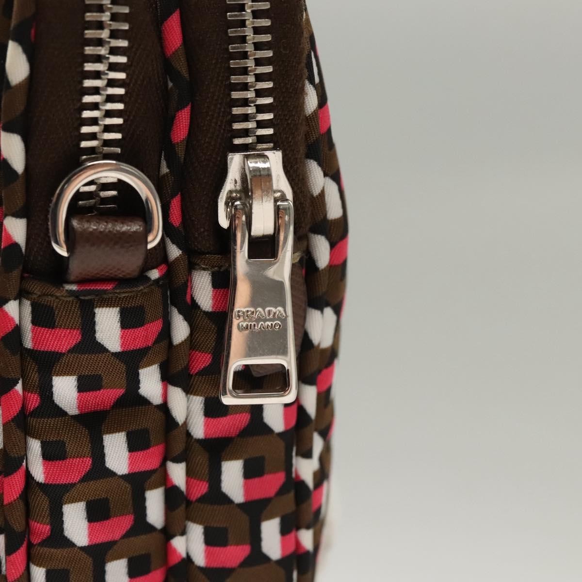 Prada Baguette Shoulder Bag Quilted Tessuto with Leather