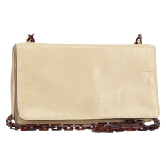 Prada Flap Shoulder Bag Leather