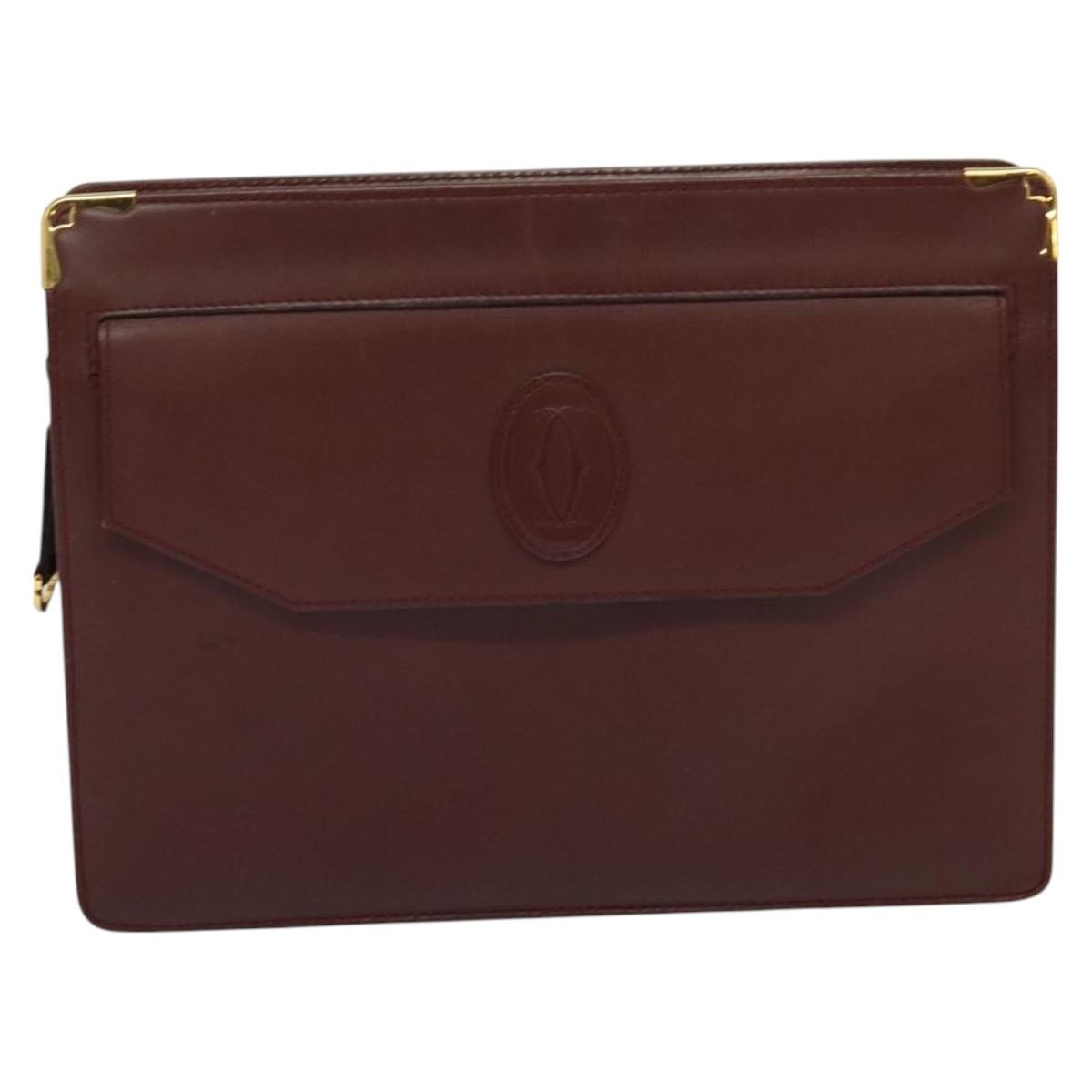 cartier Must de Cartier Clutch bag Leather