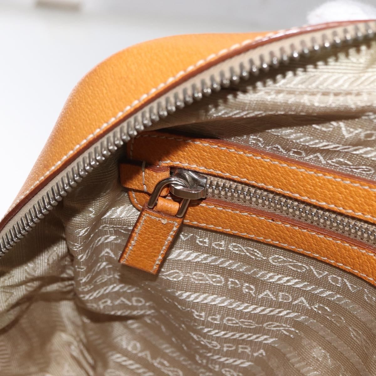 Prada Bowler Bag Canvas with Leather