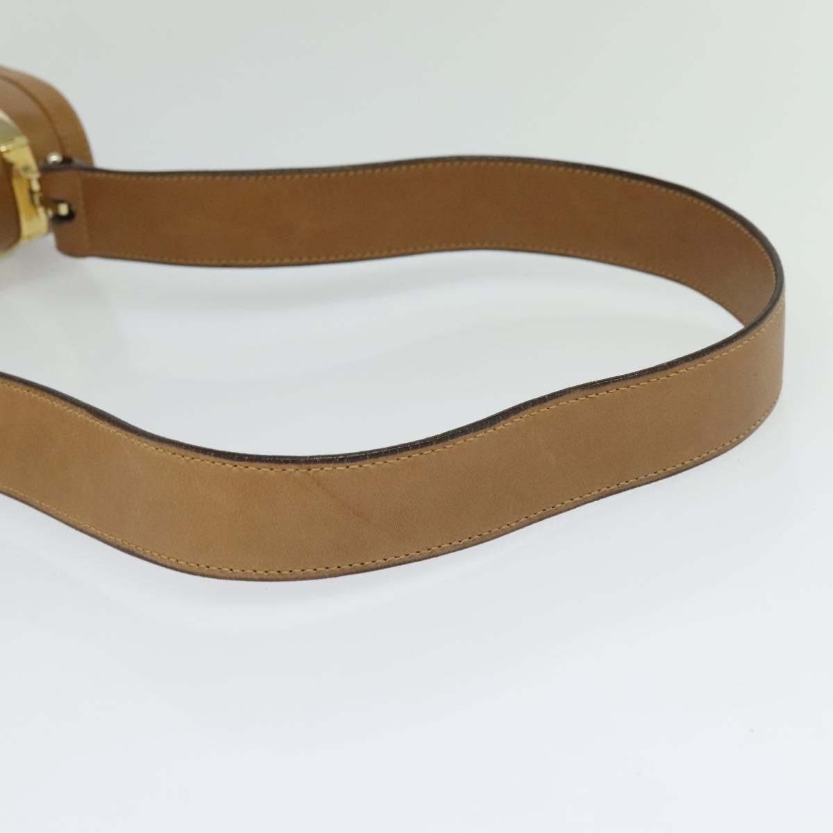 Gucci Vintage Flap Crossbody Bag Leather