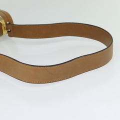 Gucci Vintage Flap Crossbody Bag Leather