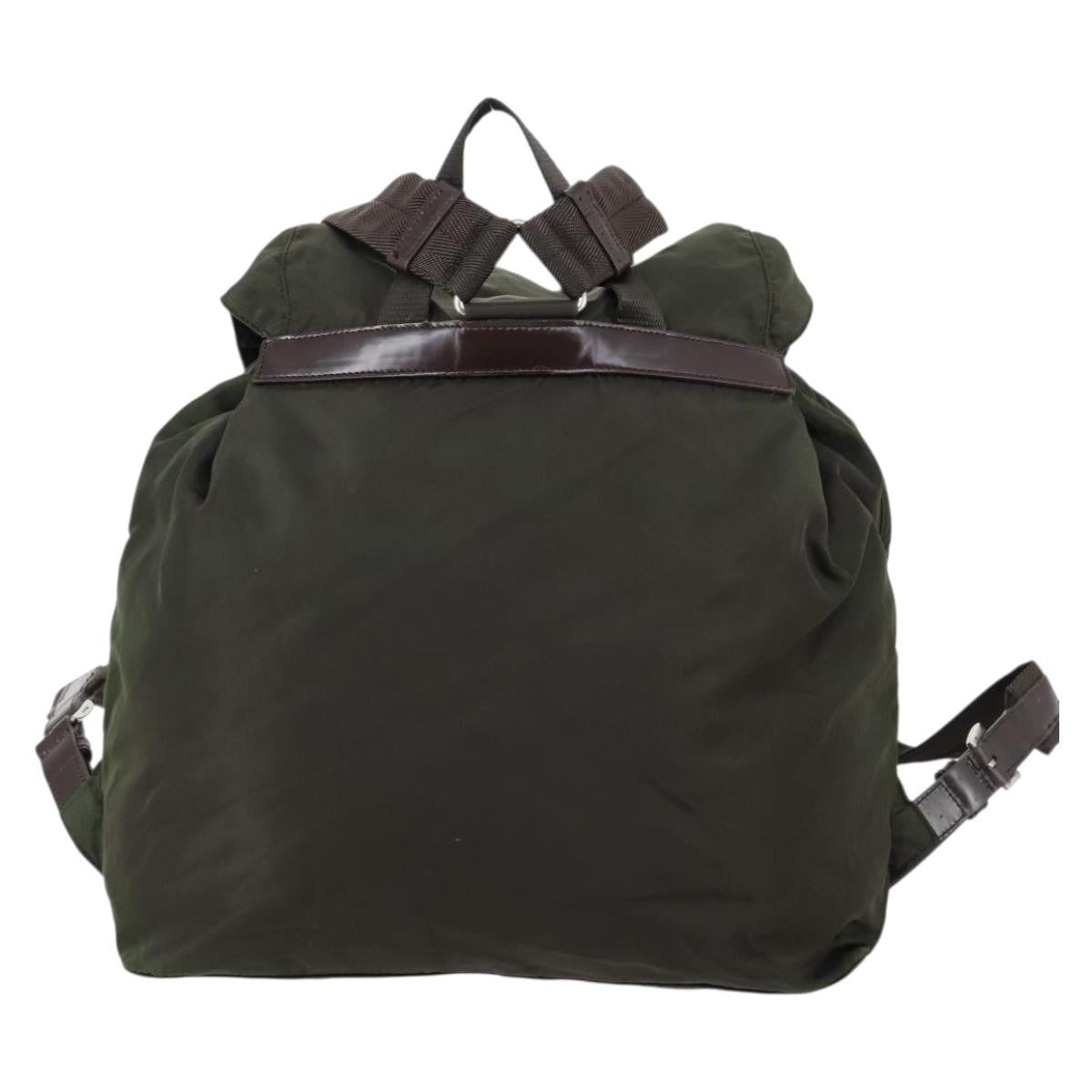 Prada Corsaire Backpack Embroidered Quilted Denim