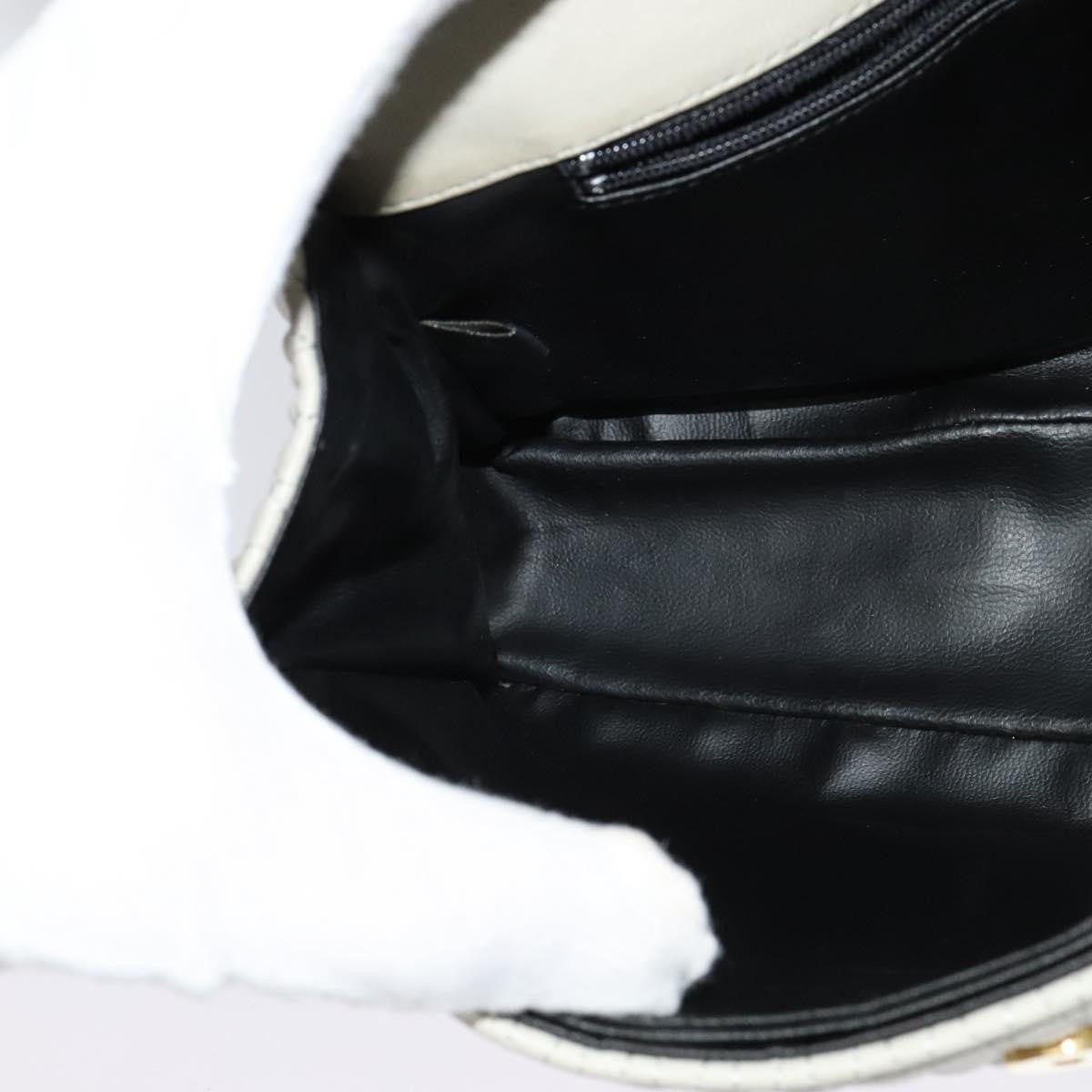 Bally Vintage Chain Shoulder Bag Quilted Leather