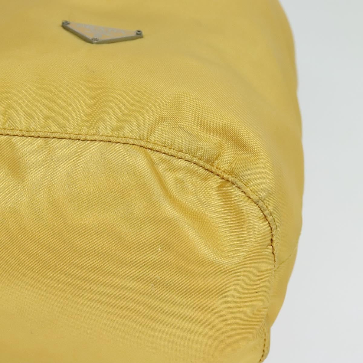 Prada Drawstring Wristlet Bucket Bag Tessuto