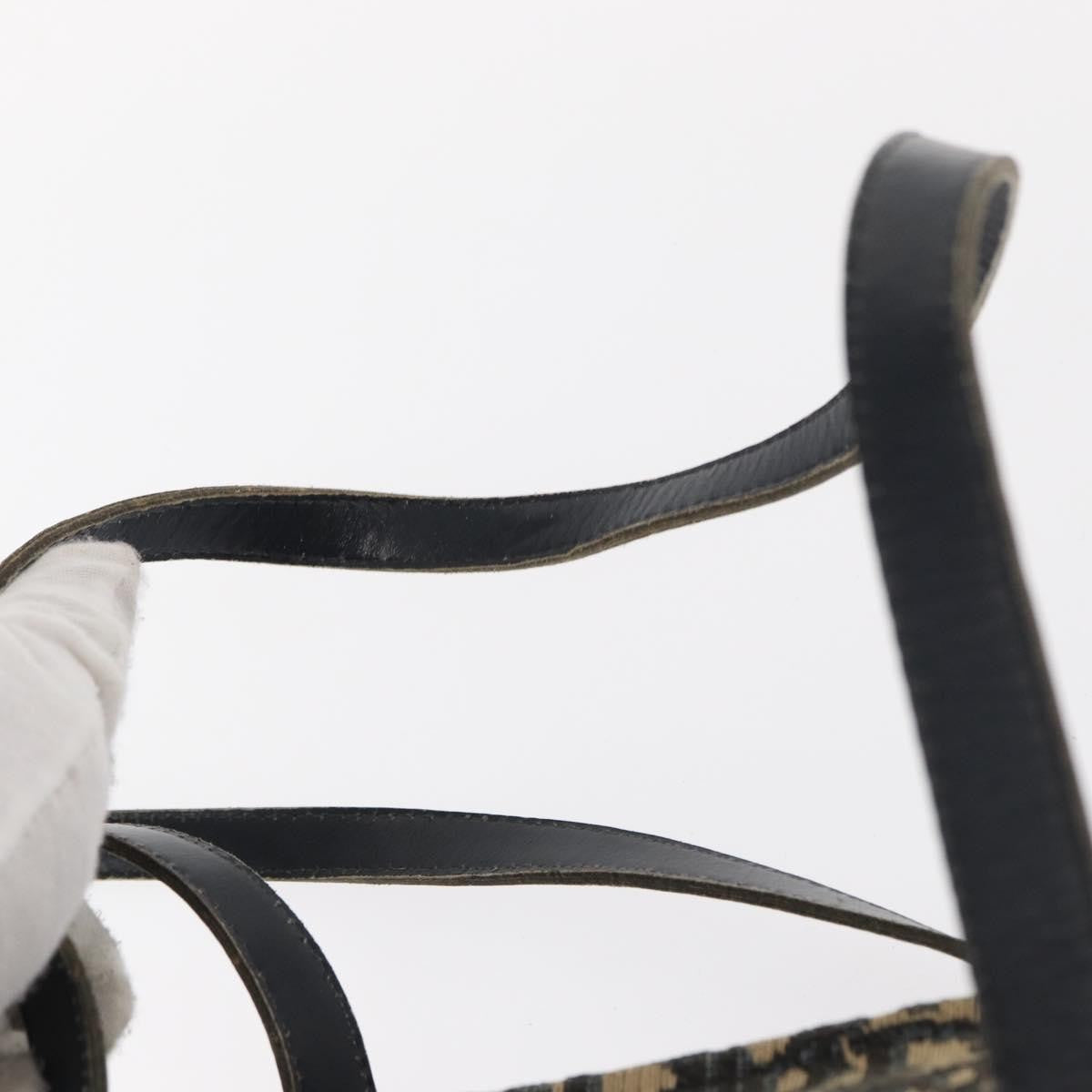 Christian Dior Vintage Trotter Handbag Canvas