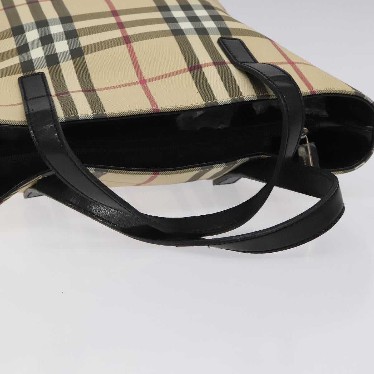 Burberry Nova Check Tote canvas check pattern