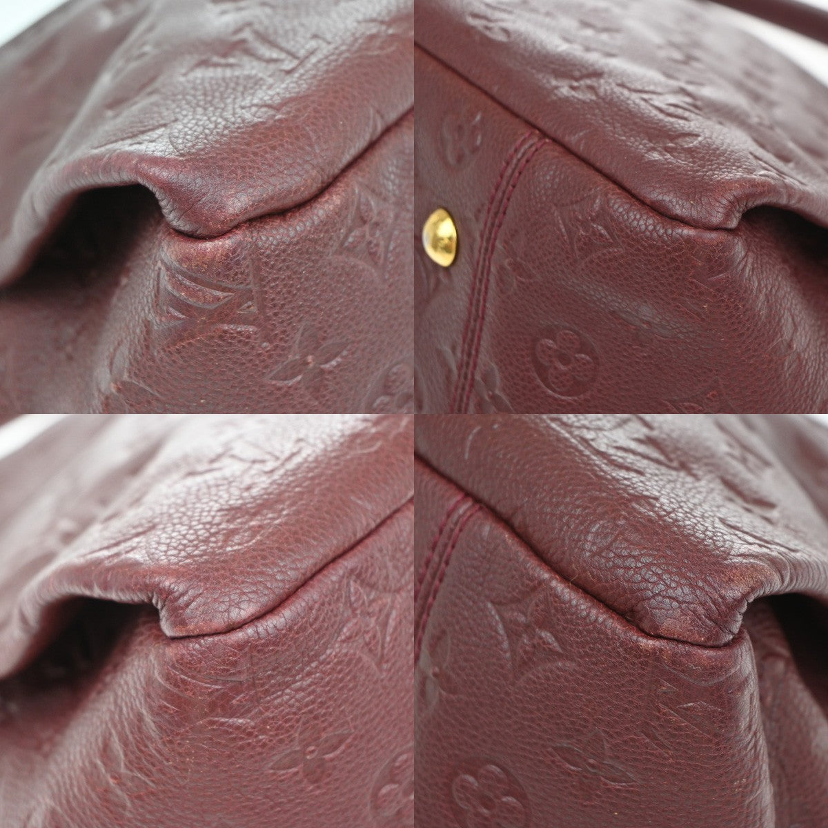 Louis Vuitton Artsy Handbag Monogram Empreinte Leather