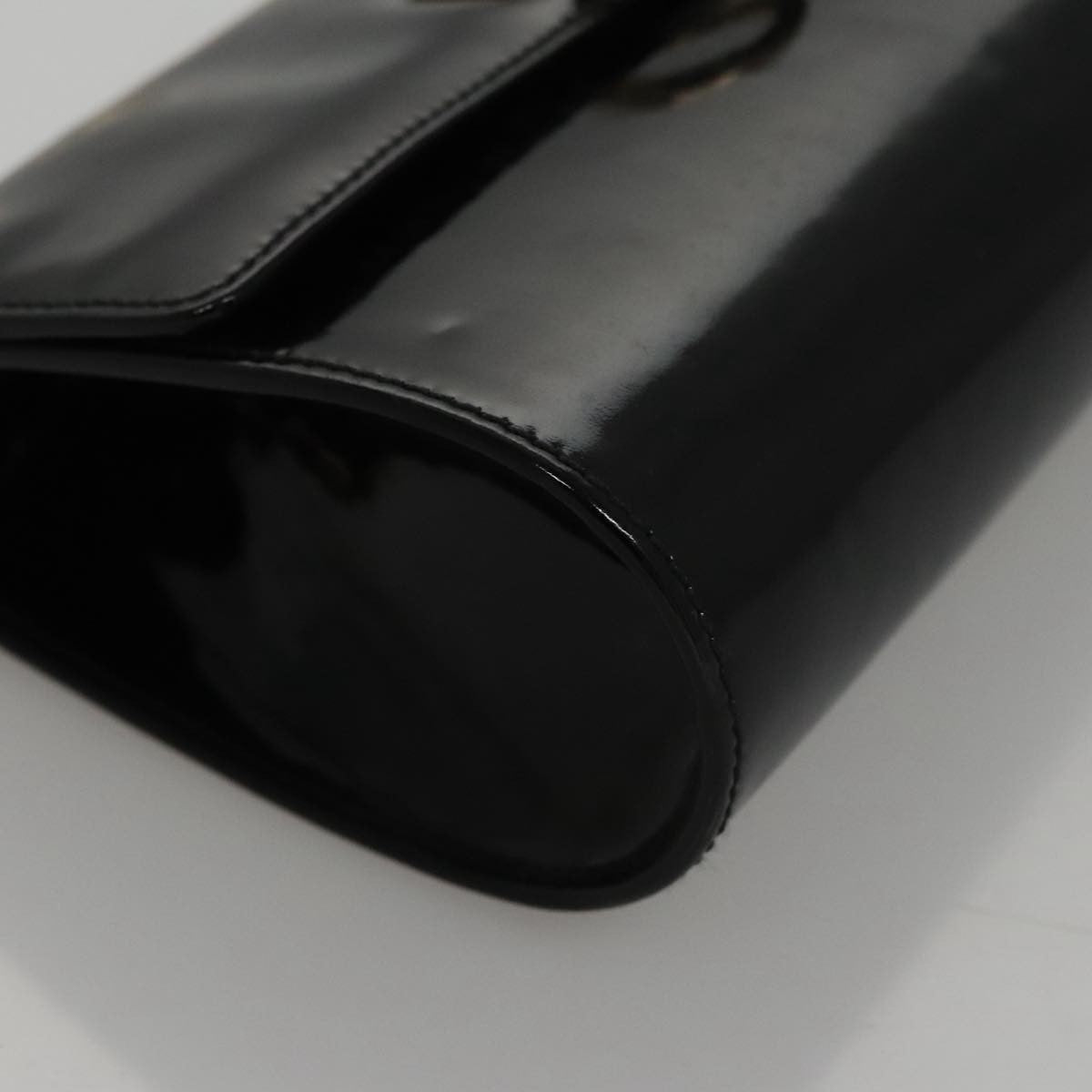 Salvatore Ferragamo Gancini Box Crossbody Bag Patent leather