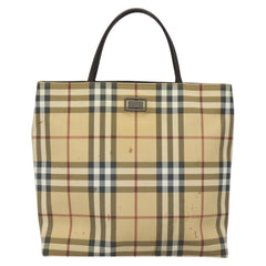 Burberry Nova Check Tote canvas check pattern