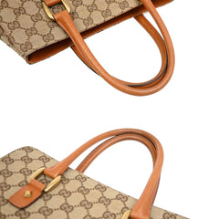 Gucci Nailhead Tote GG Canvas