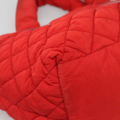 Chanel Coco Cocoon Reversible Tote Quilted Nylon