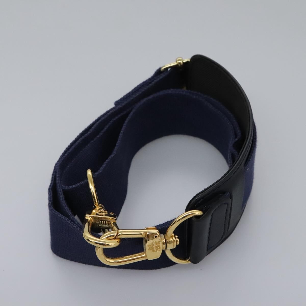 MCM Visetos Handbag Canvas and Leather