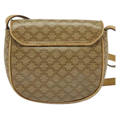 Celine Vintage Macadam Shoulder Bag Macadam Canva  Vinyl