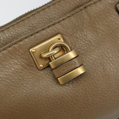 Chloe Paddington Pouch Leather