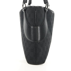 Gucci Vintage Ring Tote GG Canvas with Leather