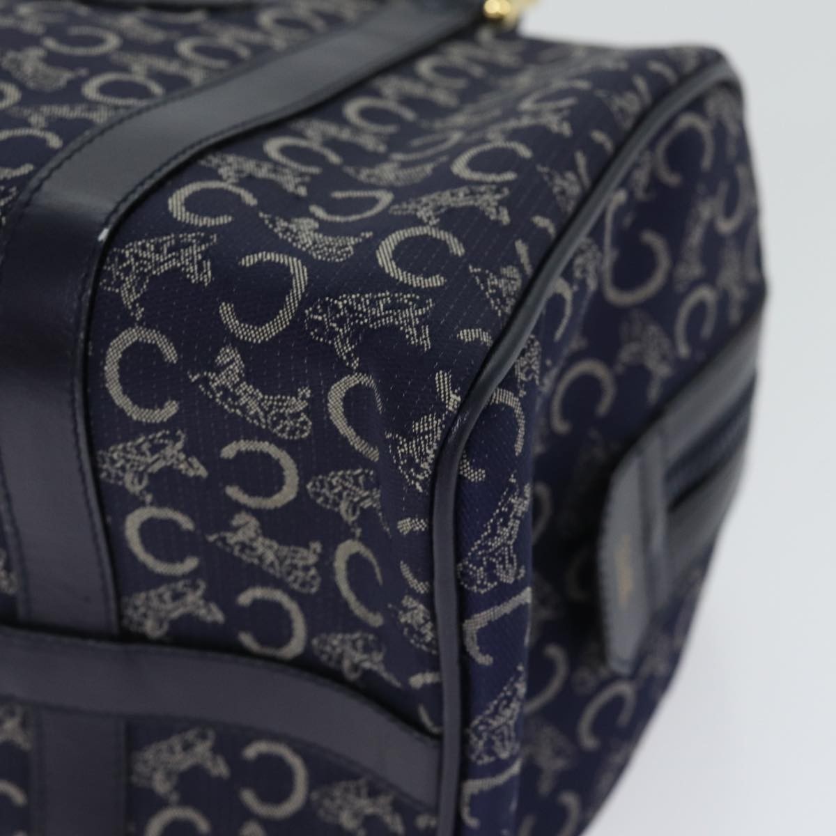 Celine C Sulky Boston bag Canvas