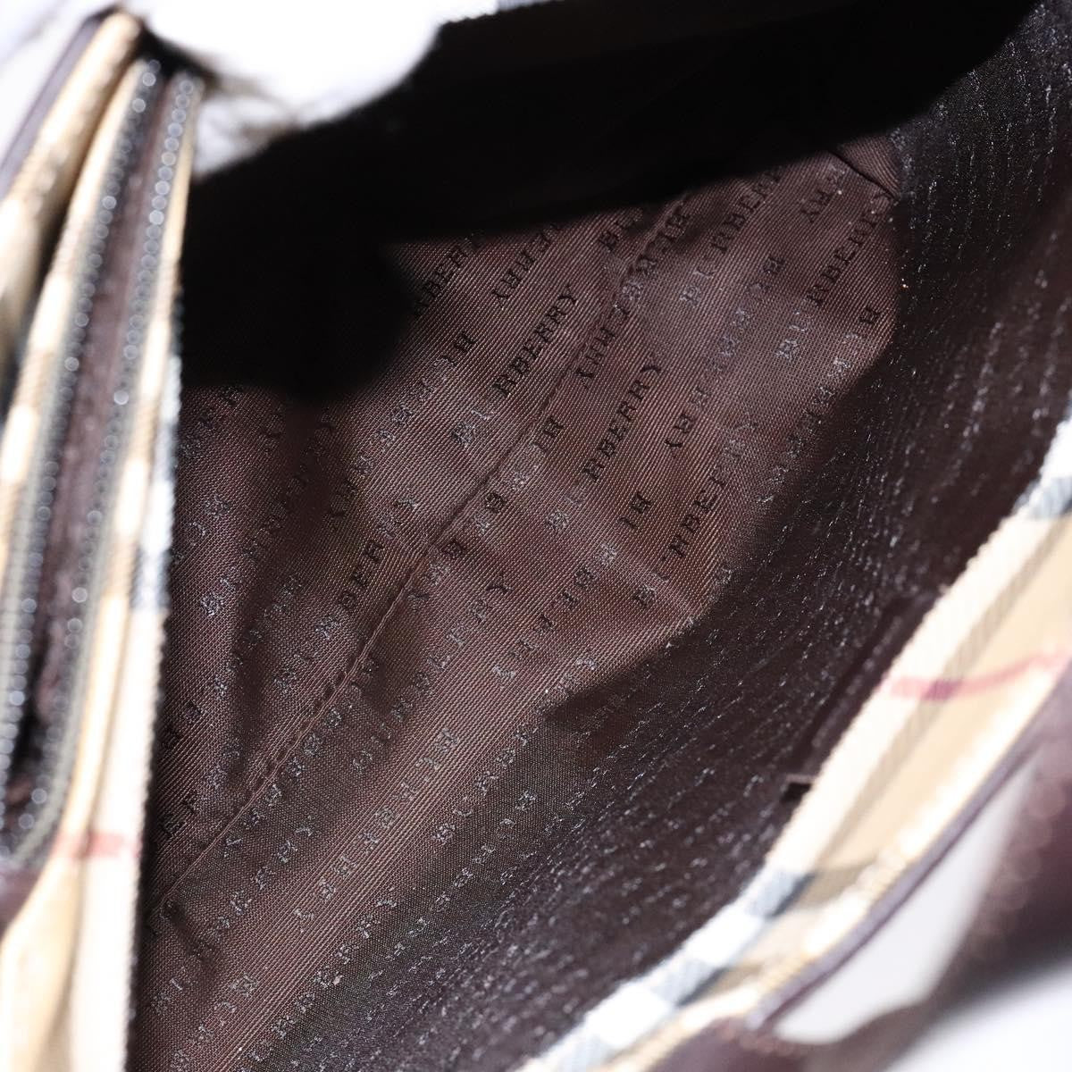 Burberry Vintage Tote Vintage Check Coated Canvas