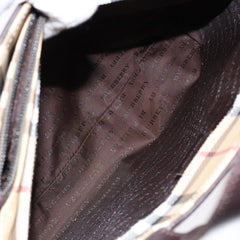 Burberry Vintage Tote Vintage Check Coated Canvas
