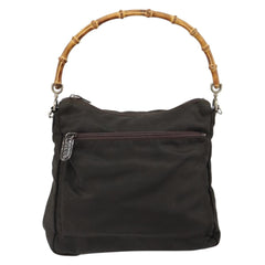 Gucci Vintage Bamboo Handle Bag Nylon