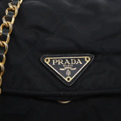 Prada Chain Shoulder Bag Tessuto