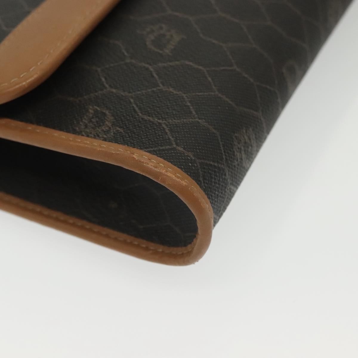 Christian Dior Vintage Honeycomb chain Canvas