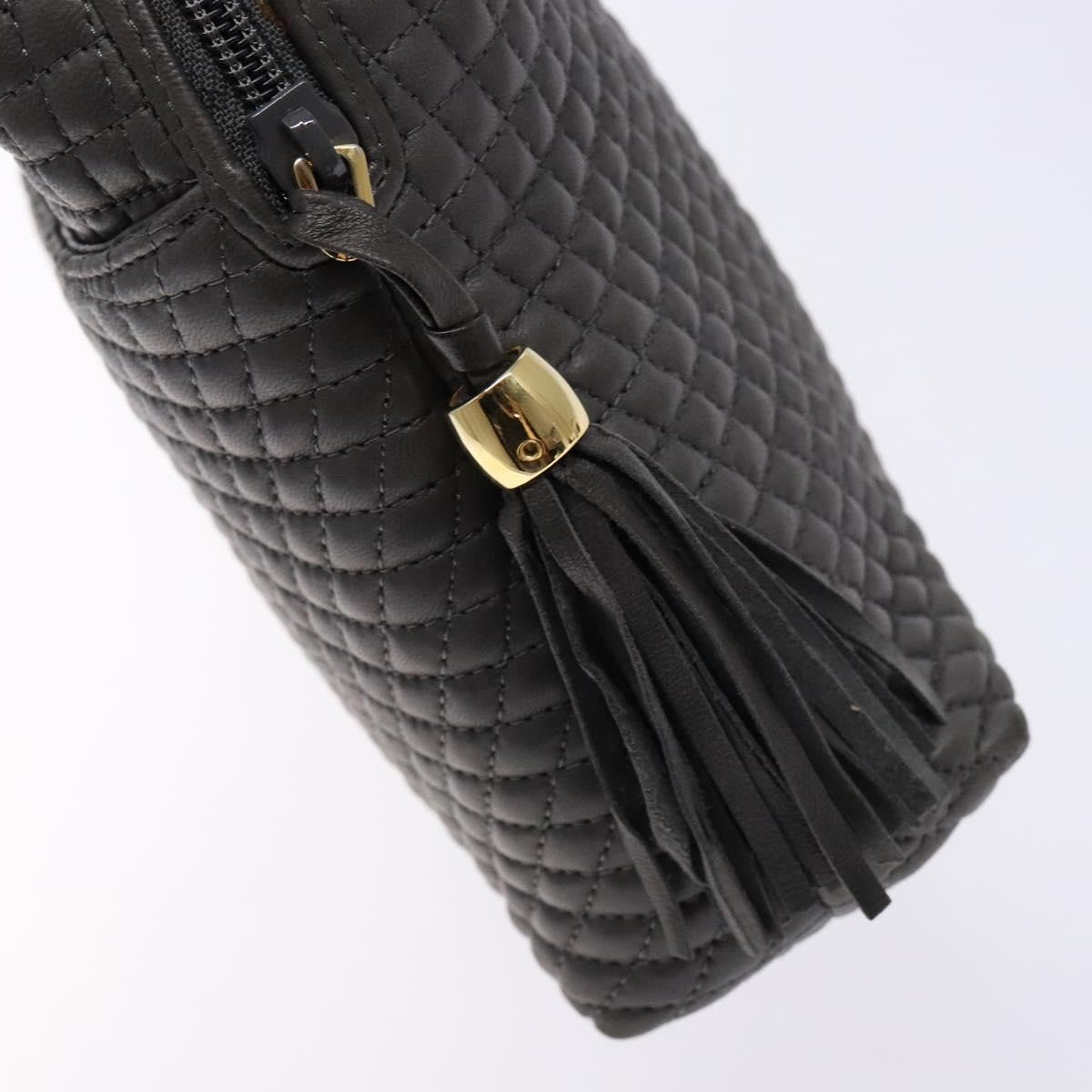 Bally Vintage Handbag Quilted Leather