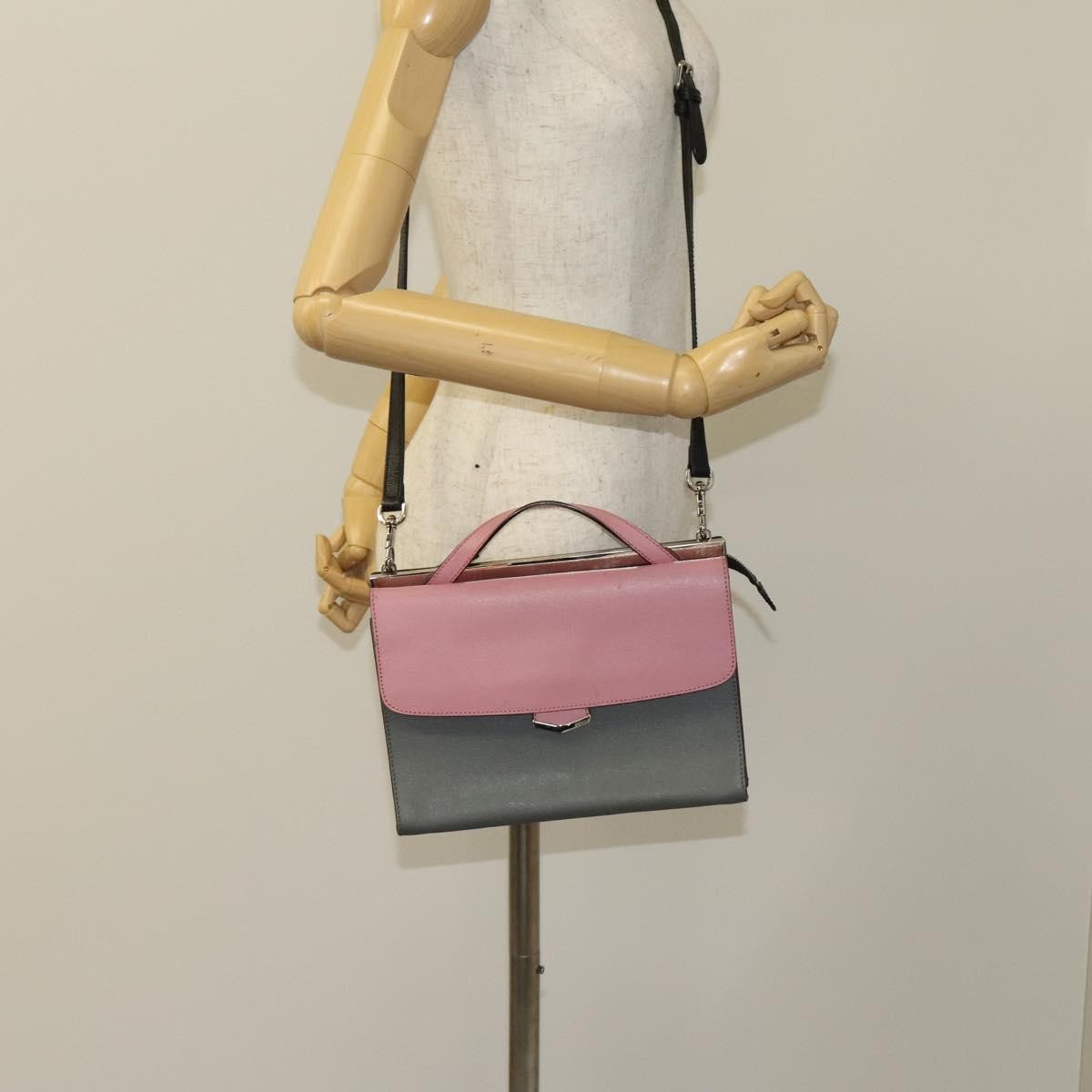 Fendi Demi Jour Satchel Leather