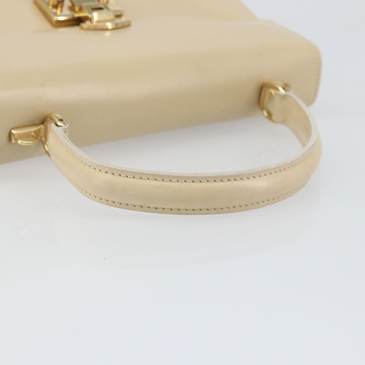 Gucci Vintage Lady Lock Top Handle Bag Leather