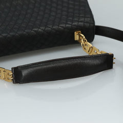 Bally Vintage Flap Handbag Quilted Leather