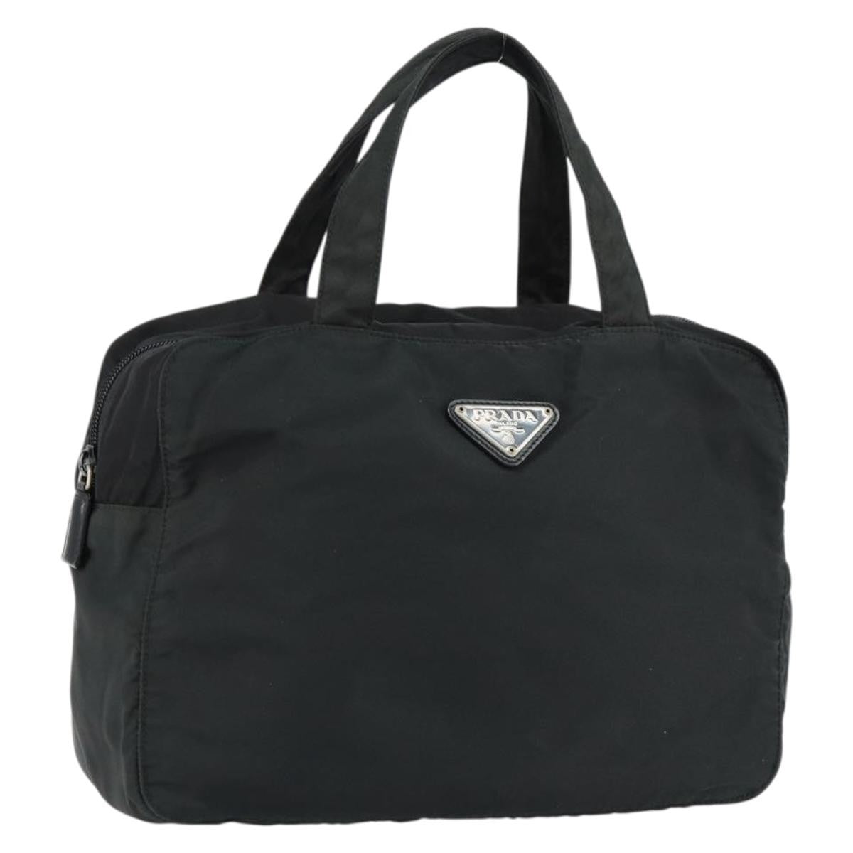 Prada Vintage Zip Handbag Tessuto