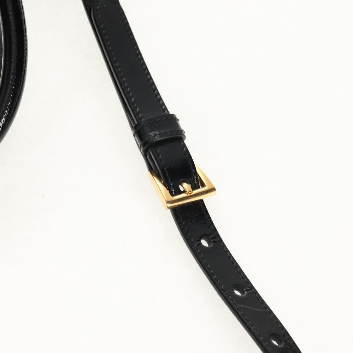 Prada Double Zip Lux Tote Vernice Saffiano Leather