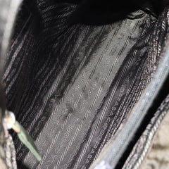 Prada Vintage Zip Tote Tessuto