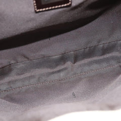 Fendi Mamma Baguette Shoulder Bag Canvas