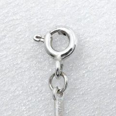 Tiffany & Co. Elsa Peretti Open Heart Pendant Necklace silver