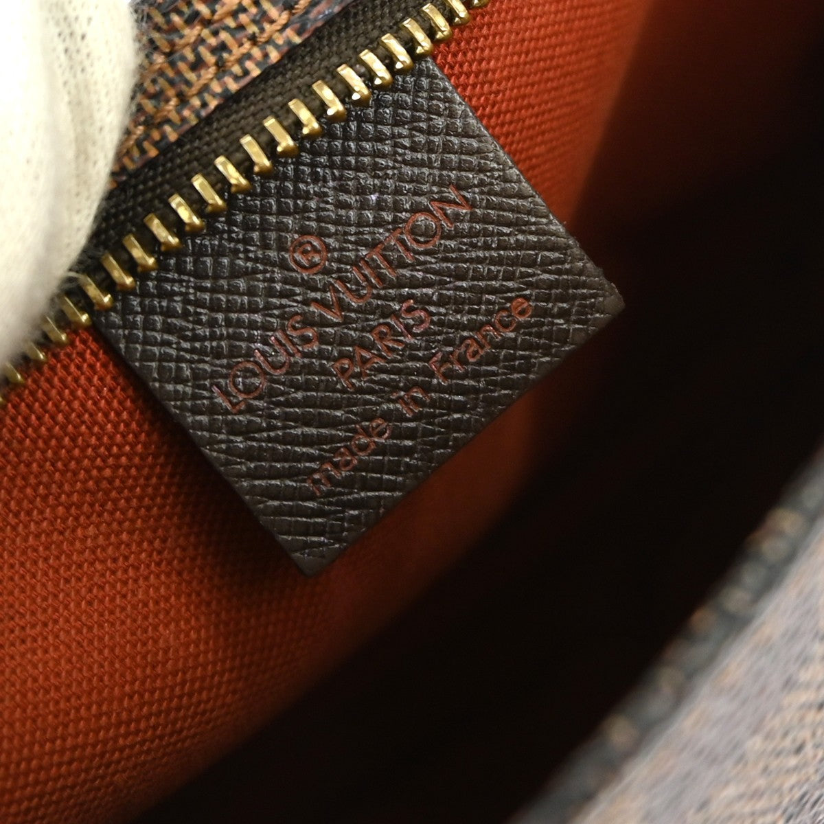 Louis Vuitton Trousse Make Up Bag Damier Canvas