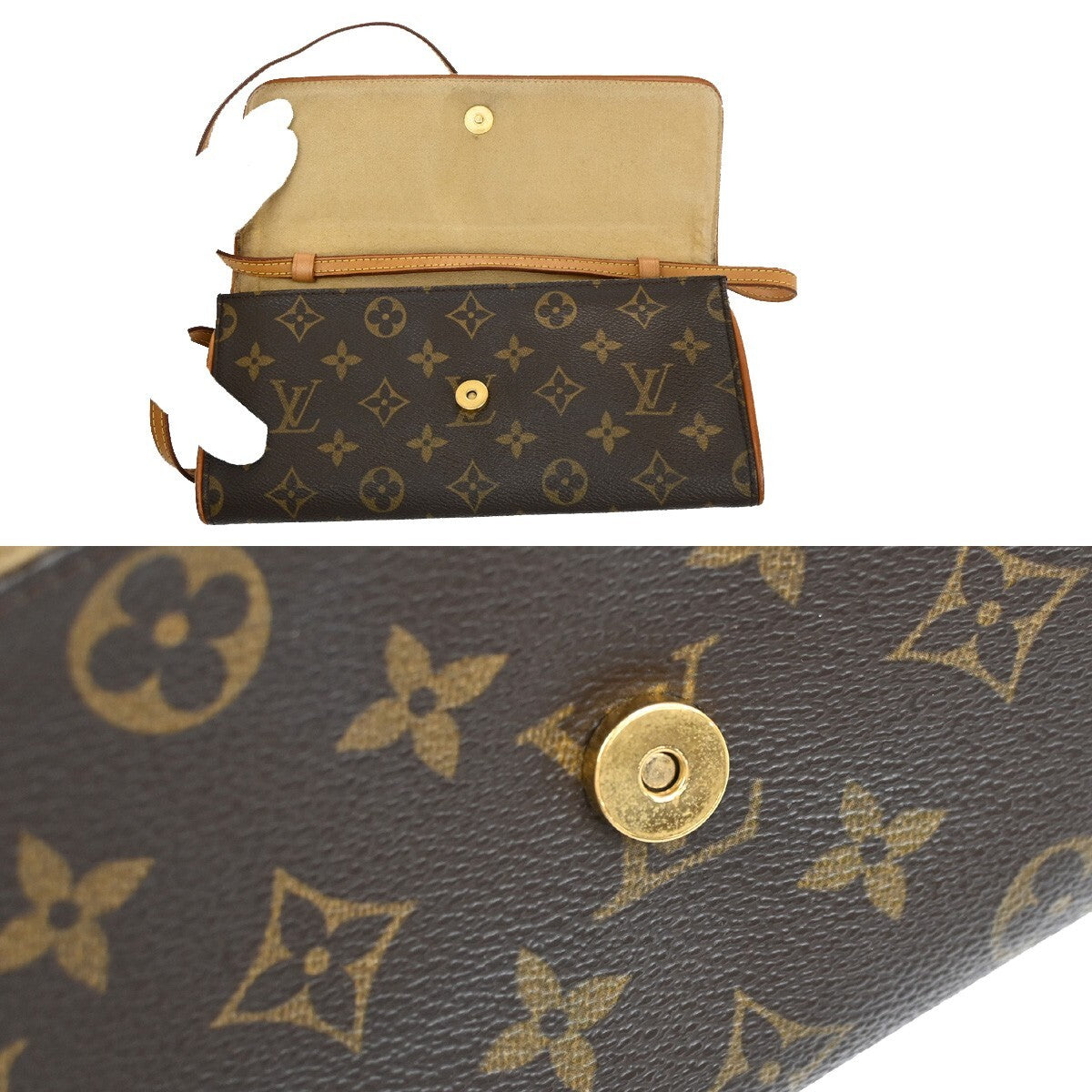 Louis Vuitton Twin Handbag Monogram Canvas