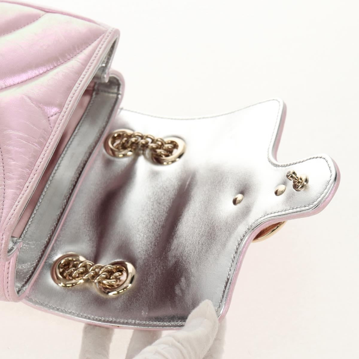 Gucci GG Marmont Square Flap Bag Matelasse Leather