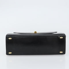 Celine Vintage Convertible Turnlock Top Handle Bag Leather