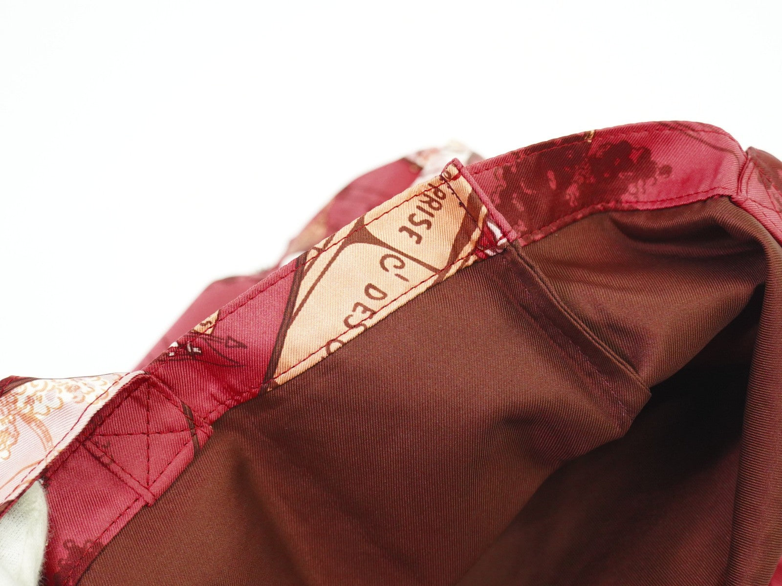 Hermes Silky Pop Tote Printed Silk