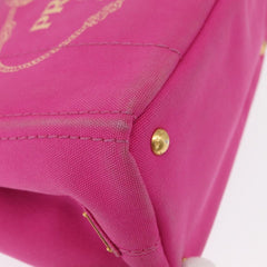 Prada Canapa Open Tote Canvas
