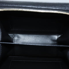 Chanel Filigree Vanity Clutch with Chain Quilted Caviar