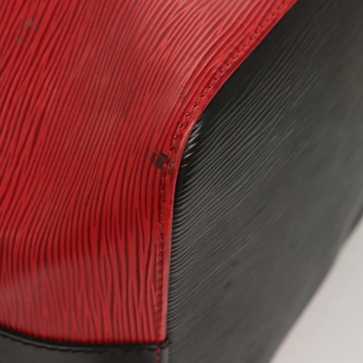 Louis Vuitton Petit Noe Handbag Two Tone Epi Leather