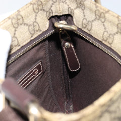 Gucci Flat Messenger Bag GG Canvas