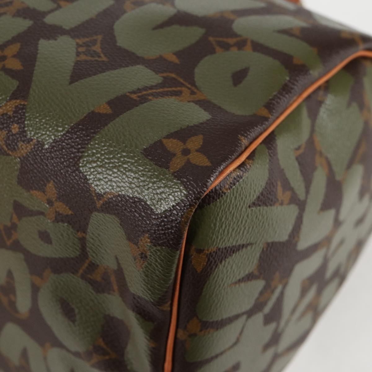 Louis Vuitton Speedy Handbag Limited Edition Monogram Graffiti