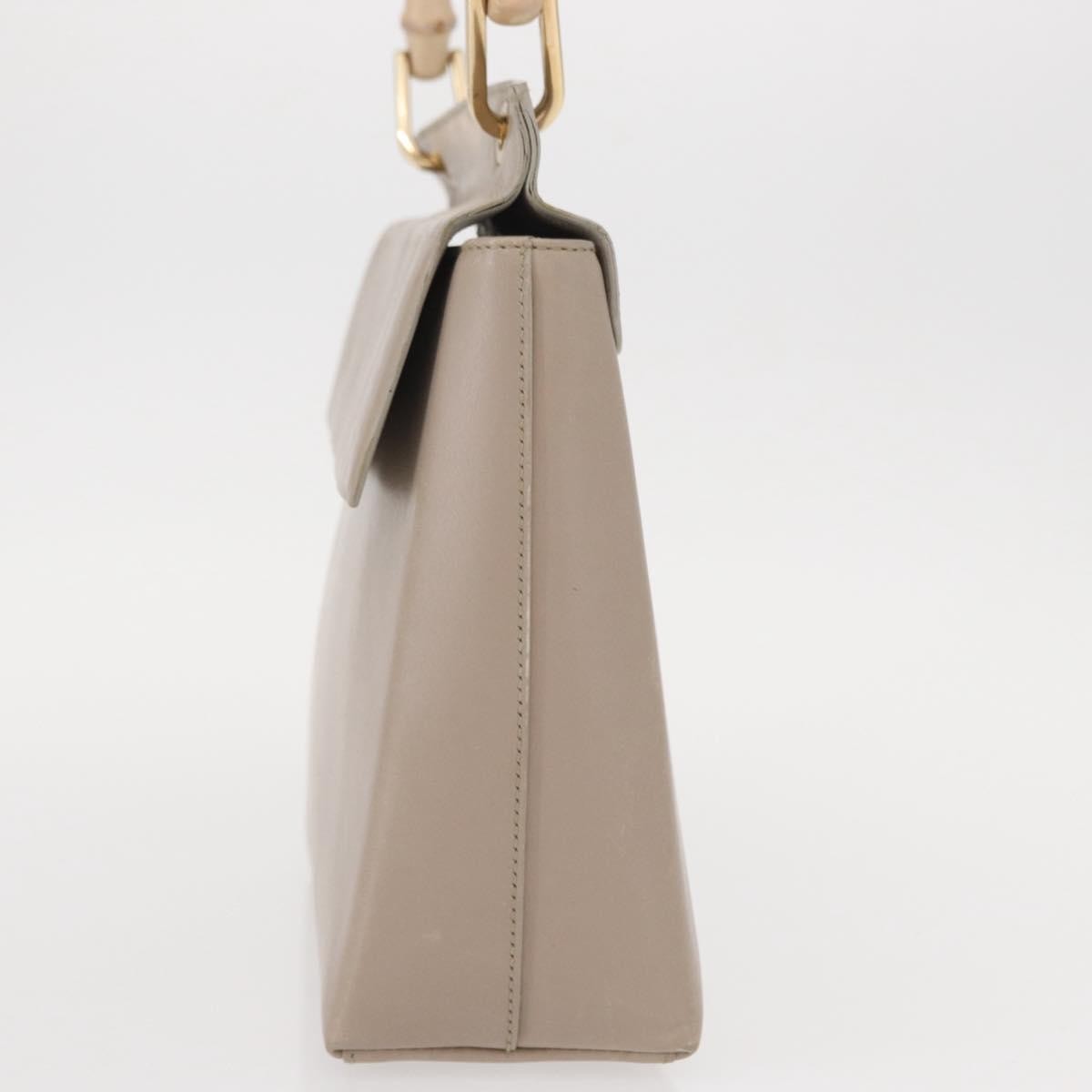 Gucci Vintage Bamboo Handle Bag Leather
