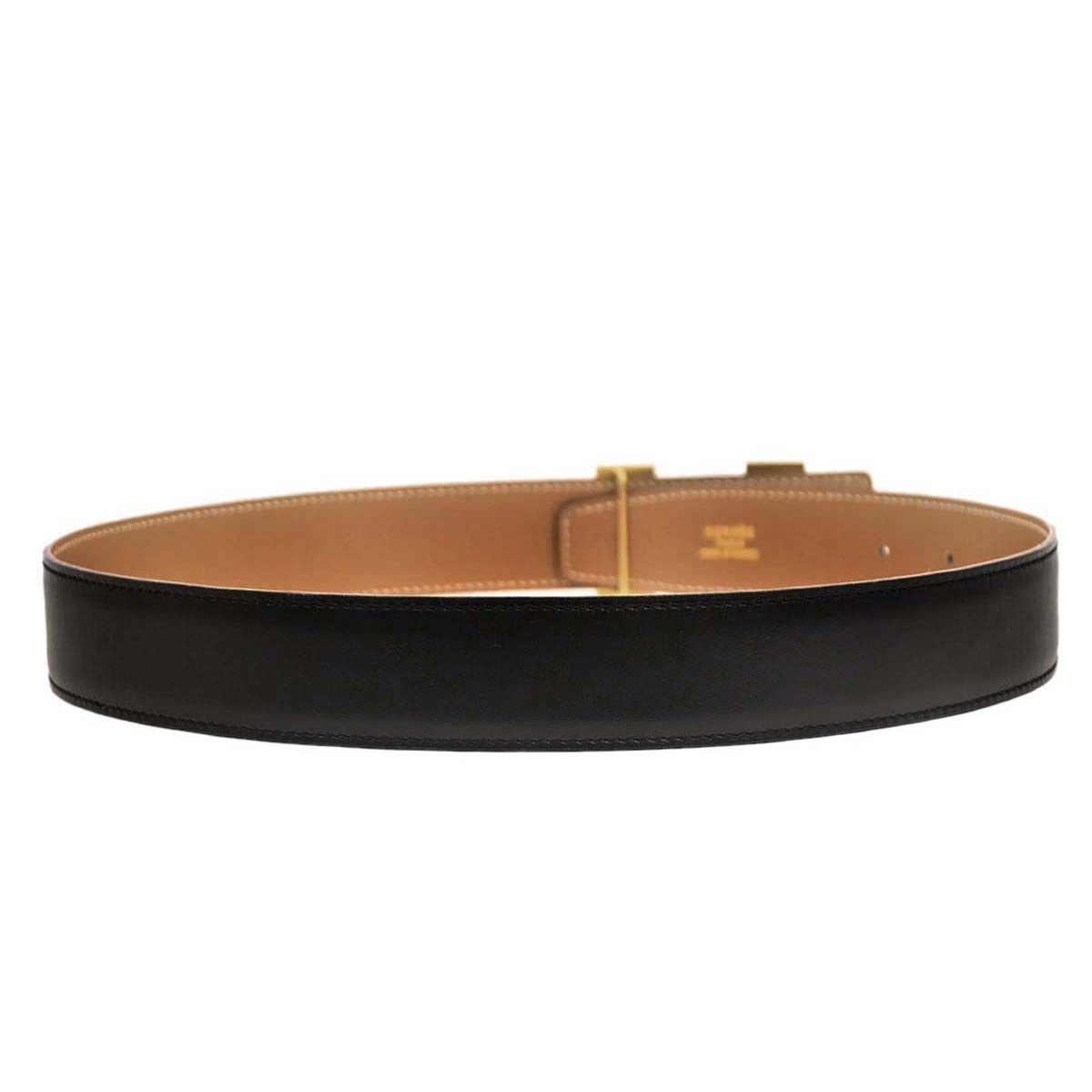 Hermes Constance Reversible Belt Leather