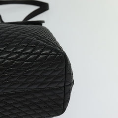 Bally Vintage Handbag Quilted Leather