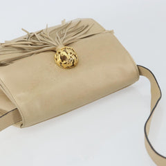 Salvatore Ferragamo Vintage Flap Shoulder Bag Leather